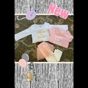 Daddy’s Princess/dancer 3pc set NEW